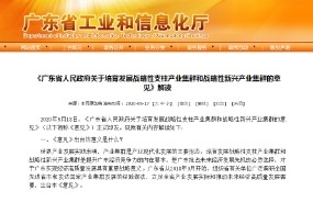 廣東省工業(yè)和信息化廳解讀《廣東省人民政府關于培育發(fā)展戰(zhàn)略性支柱產業(yè)集群和戰(zhàn)略性新興產業(yè)集群的意見》 