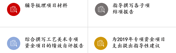 中大咨詢廣東省廣輕控股集團有限公司2018年工藝美術(shù)產(chǎn)業(yè)發(fā)展專項資金評價輔導(dǎo)項目主要任務(wù) 中大咨詢廣東省廣輕控股集團有限公司2018年工藝美術(shù)產(chǎn)業(yè)發(fā)展專項資金評價輔導(dǎo)項目主要任務(wù)