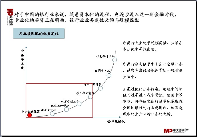 中大咨詢:中國(guó)銀行業(yè)分析報(bào)告 中大咨詢:中國(guó)銀行業(yè)分析報(bào)告