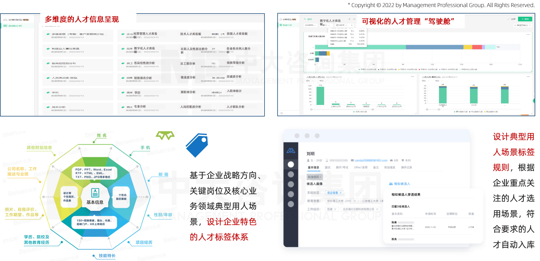 中大咨詢可助力企業(yè)打造智慧化人才庫管理體系,提升人才管理體系運(yùn)作效率。 中大咨詢可助力企業(yè)打造智慧化人才庫管理體系,提升人才管理體系運(yùn)作效率。